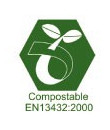 Cuillères jetables en bioplastique par 100 certifiées OK COMPOST