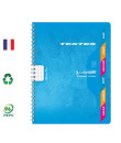 Cahier de texte ligne 7000 A5+ spirales seyes CLAIREFONTAINE Clairefontaine - 1